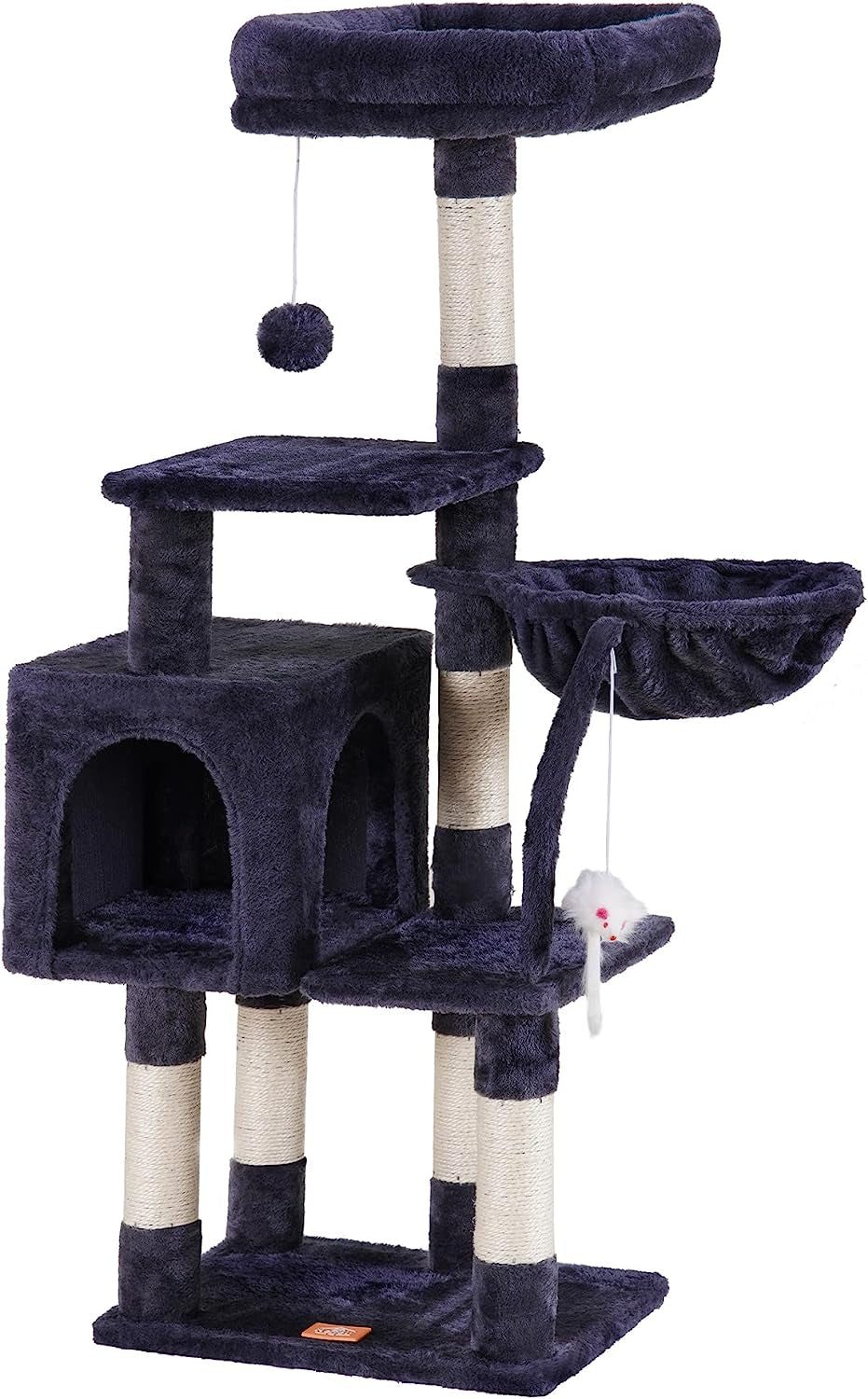 Cat Tree with Toy, Cat Tower Condo for Indoor Cats