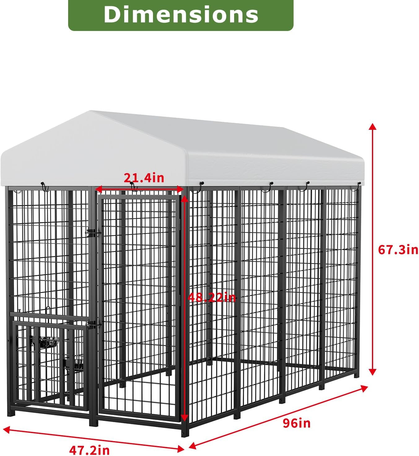 Large Dog Kennel Outdoor Pet Pens