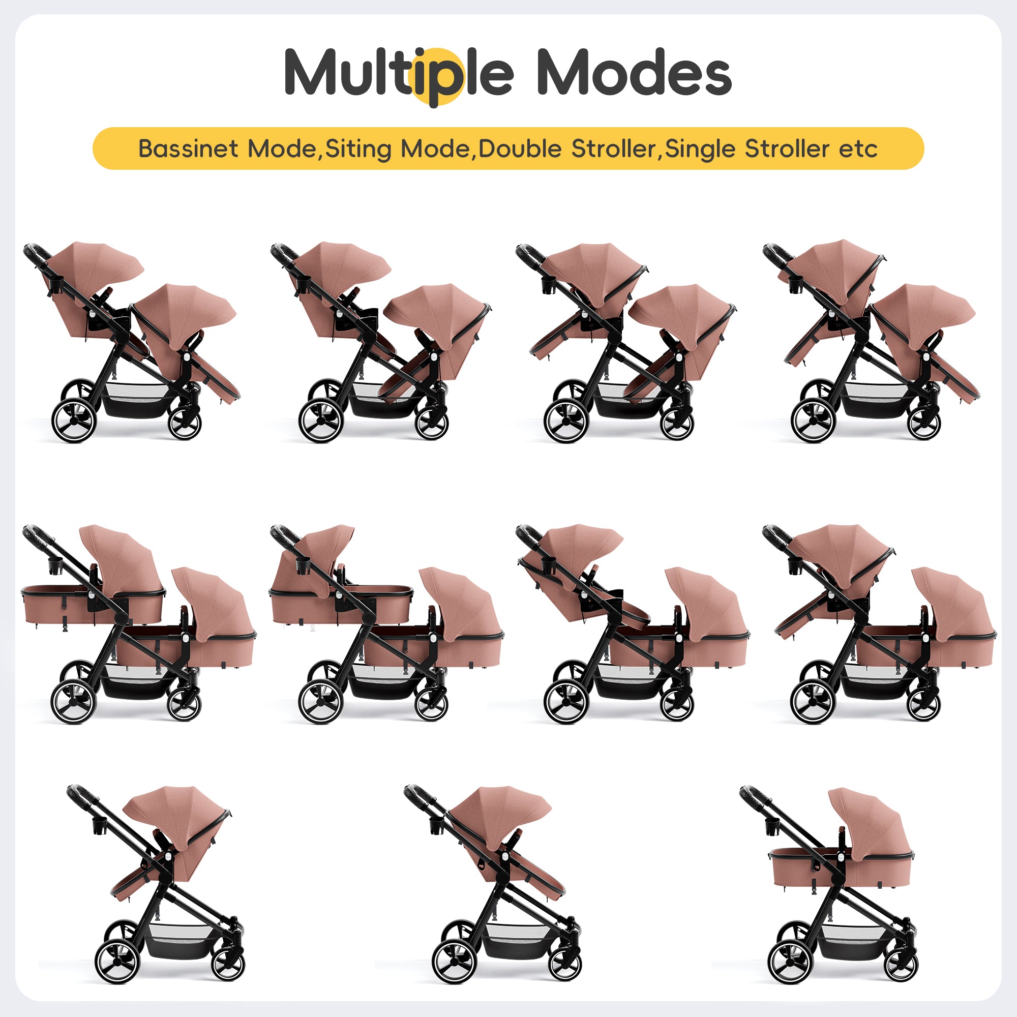 MU Double Stroller
