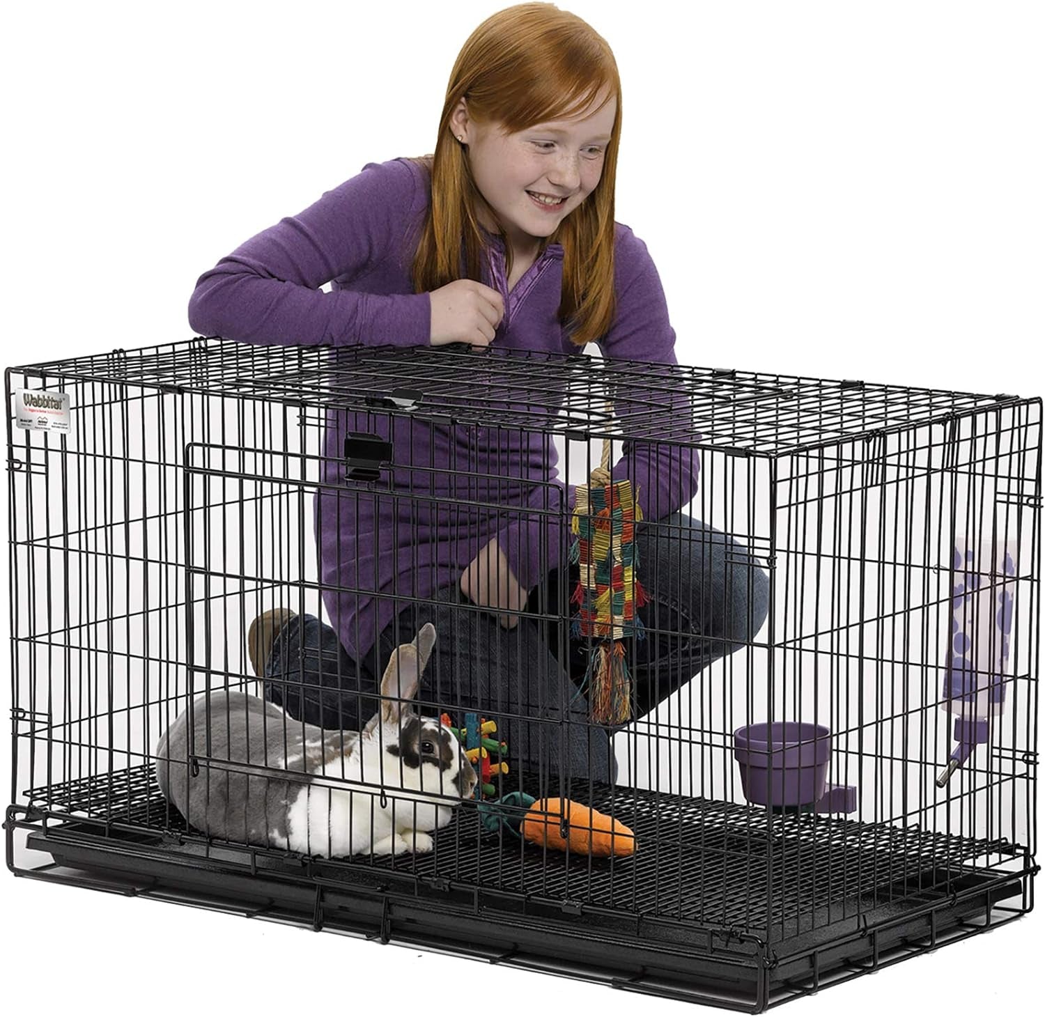 Wabbitat Folding Rabbit Cage